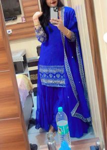 New Heavy Partywear Sharara Suit