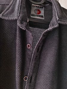 Textured Button-Down Shirt