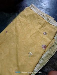 Elegant Embroidered Saree ❤️‍🔥