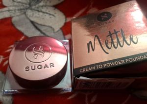 SUGAR Mettle Cream to Powder Foundation