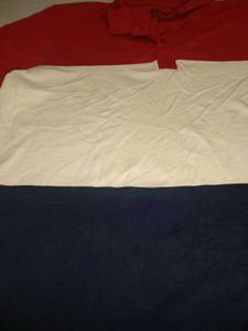 Color Block Polo Shirt(Large)