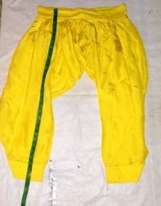 Yellow Silk Suite Khadhi