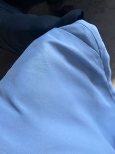 Blue Highwaist Trouser Fixed Price
