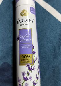 YARDLEY LONDON LAVENDER Refreshing Body Spray