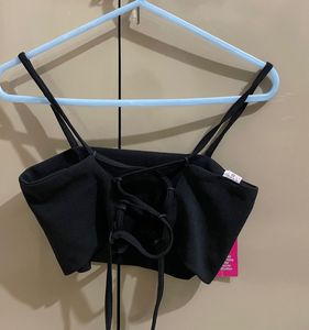 New 2 Piece Set (slit Skirt And Crop Top)