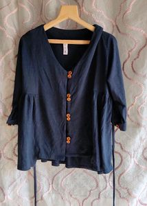 Navy Blue Top