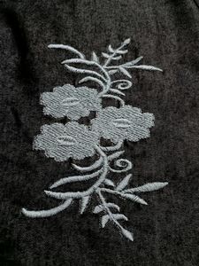 A Chambray Charcoal Tunic Top!