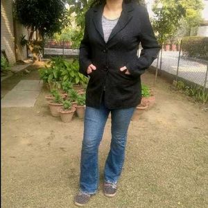 Classic Black Blazer