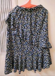 Leafy Layered Skirt