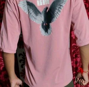 Men's Premium Round Neck With Rise Again Print