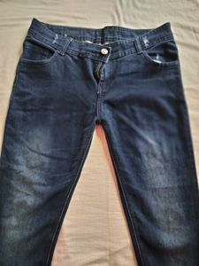 Embellished Pocket Dark Wash Jeans