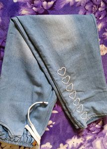 Cute Heart Jeans
