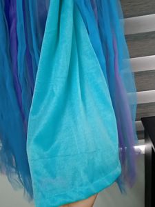 Party Wear Full Length Dress For Girls