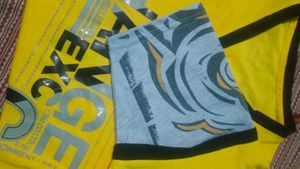 Boys yellow t shirt