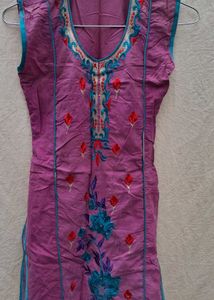 Embroidered Kurti Top