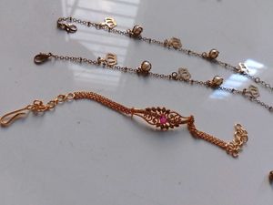 Beautiful Bracelet And Anklet