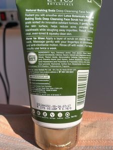 Deep Cleansing Face Scrub For Acne Prone Skin