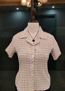 💥PRICE DROP💥 Cottage Core Gingham Shirt🍇