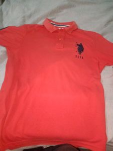 Us Polo Braded Red T-Shirt