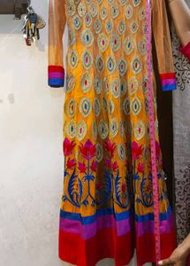 Embroidered Indian Anarkali Dress