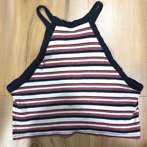 Zara Striped Halter Top