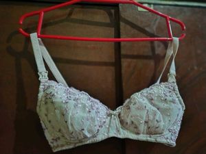 Set Of 2 Floral Lace Bra