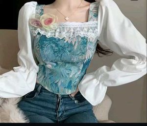 Floral Mini Corset Top