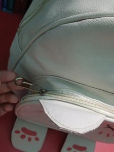 White Backpack