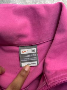 Nike Pink Jacket Gym Wear