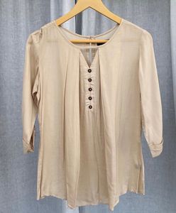 Taurus beige blouse