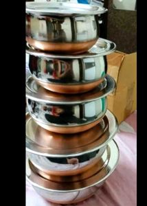 Copper handi Set with Lid❤️