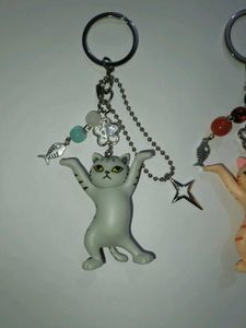 Neko Keychain 1