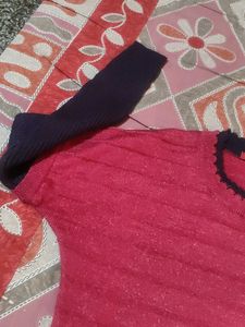 Cute Pink Knit Cardigan