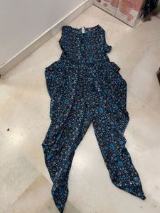 Floral Print Jumpsuit
