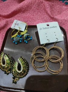 COMBO Of 3 DESI Earrings