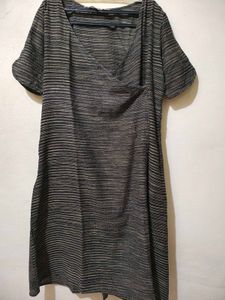 Taavi Striped Wrap Dress
