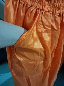 Elegant Orange Suit Set