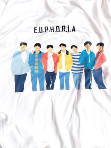 BTS White T-Shirts (Two)