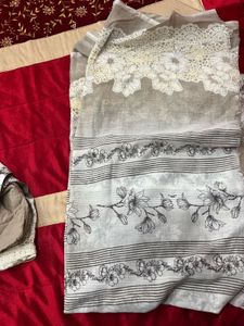 Elegant white Kurta Set