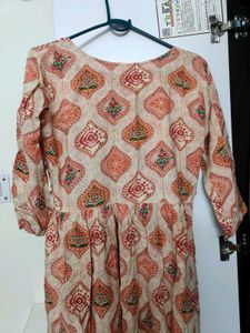 Pink Alia Cut Kurti
