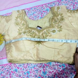 Ladies Designer Banglori Silk Blouses Vol 1*Fabric: Banglori SilkSleeves Jari Work Designs:
