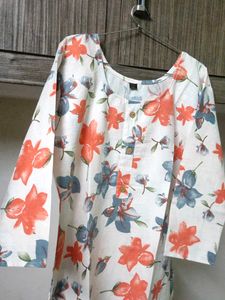 Floral Jaipuri Kurti