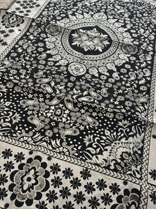 carpet in black colour