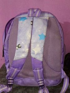 New Once Used Women/Girls College Purple Backpack