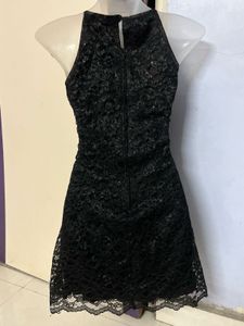 Pintrest Black Glitter Mini One Piece