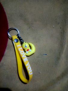 Cute 'I Love You' Keychain