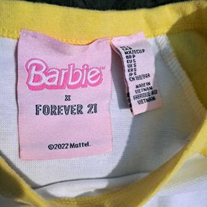 FOREVER21 Barbie Collection Crop Top