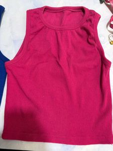 Tank Tops - combo Blue &amp; Pink