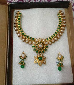 Zaveri Pearls Necklace Set