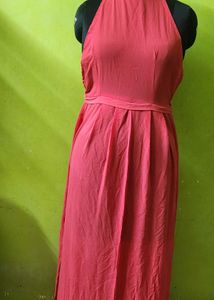 Maxi Length backless Dress